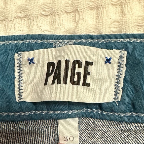 Paige JIMMY JIMMY Boyfriend Skinny Patch Jeans Pants Trousers Benny SZ 30 - Picture 5 of 11